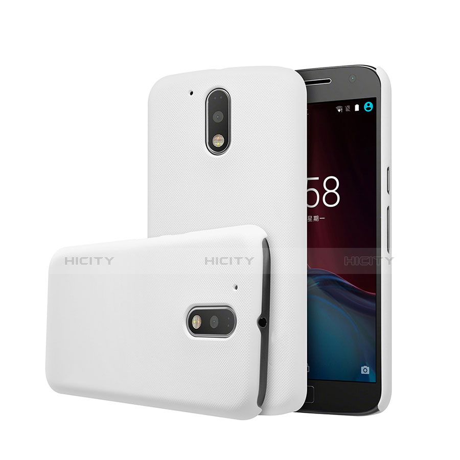 Motorola Moto G4 Plus用ハードケース プラスチック 質感もマット モトローラ ホワイト