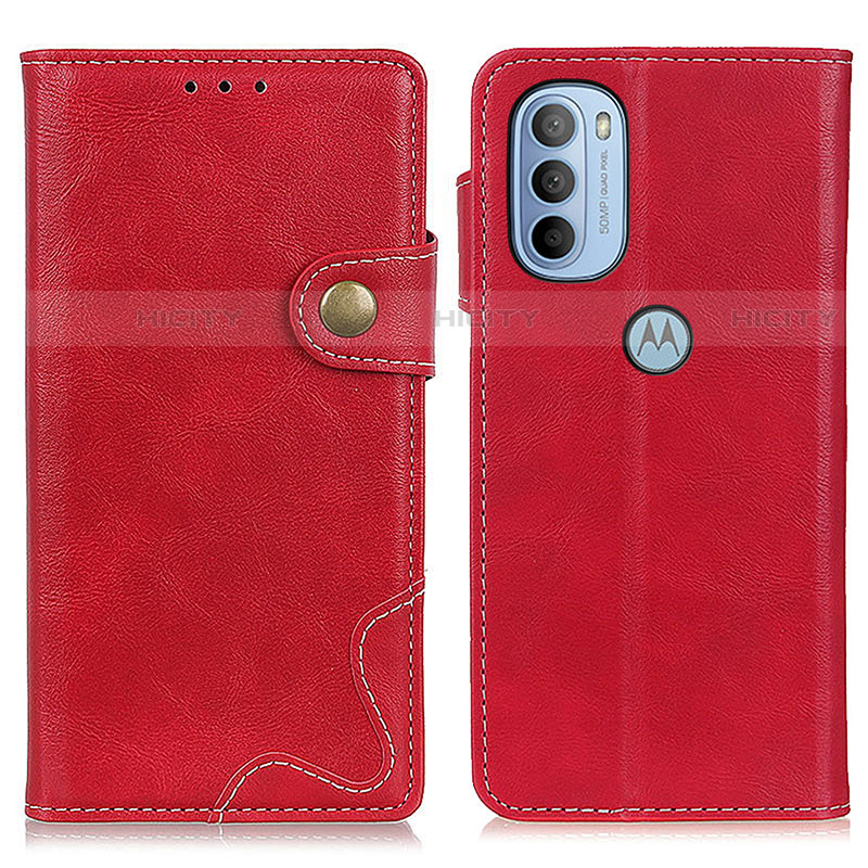 Motorola Moto G41用手帳型 レザーケース スタンド カバー DY01 モトローラ レッド
