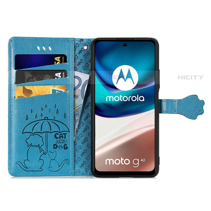 Motorola Moto G42用手帳型 レザーケース スタンド パターン カバー S03D モトローラ 