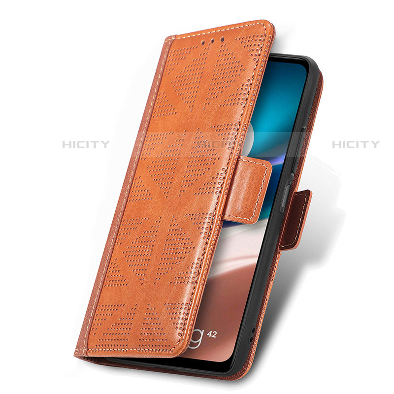 Motorola Moto G42用手帳型 レザーケース スタンド カバー S03D モトローラ 