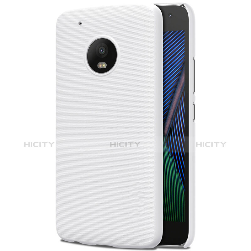 Motorola Moto G5 Plus用ハードケース プラスチック 質感もマット モトローラ ホワイト