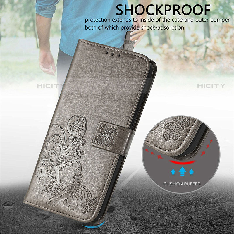 Motorola Moto G50用手帳型 レザーケース スタンド 花 カバー モトローラ 