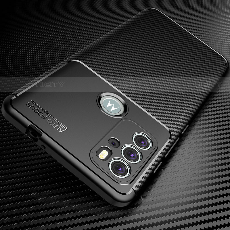 Motorola Moto G60s用シリコンケース ソフトタッチラバー ツイル カバー S01 モトローラ 