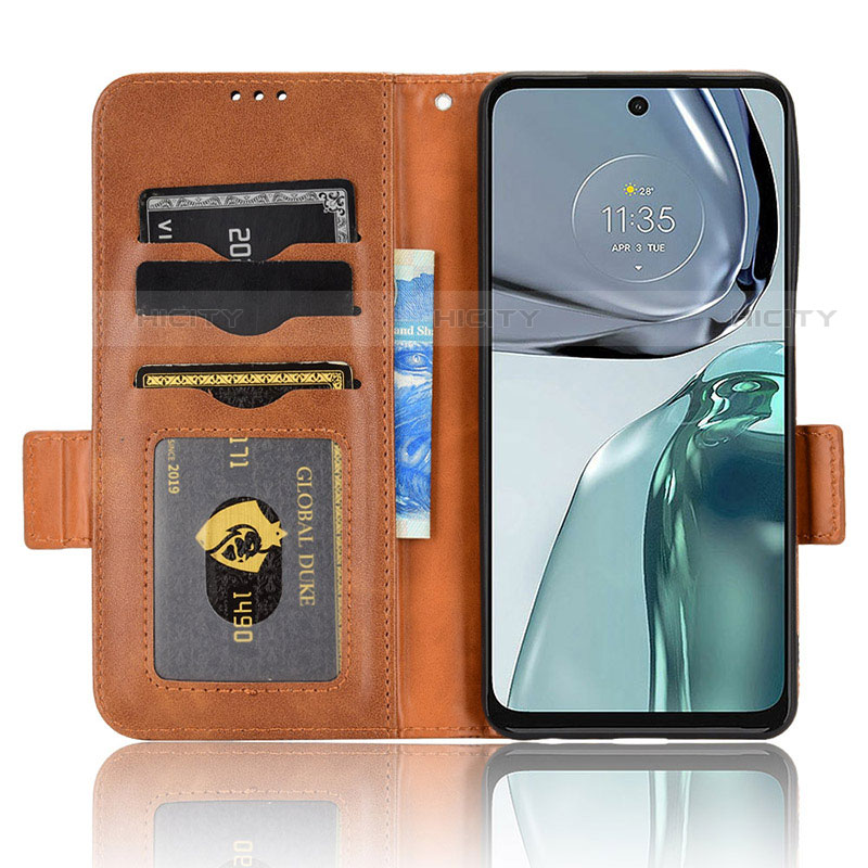 Motorola Moto G62 5G用手帳型 レザーケース スタンド カバー C02X モトローラ 