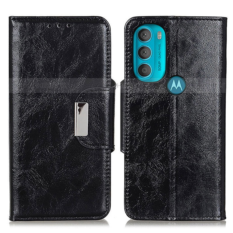 Motorola Moto G71 5G用手帳型 レザーケース スタンド カバー N04P モトローラ 