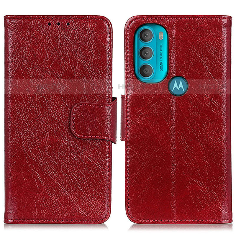 Motorola Moto G71 5G用手帳型 レザーケース スタンド カバー N05P モトローラ 