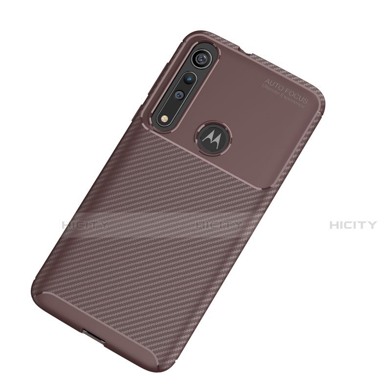 Motorola Moto G8 Play用シリコンケース ソフトタッチラバー ツイル カバー モトローラ 