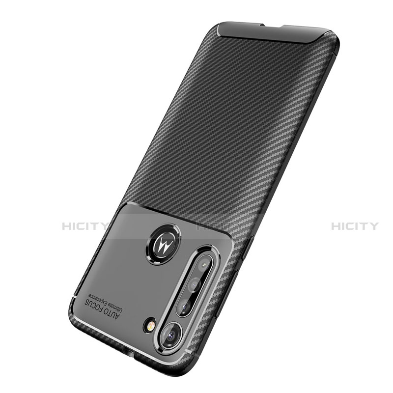 Motorola Moto G8 Power用シリコンケース ソフトタッチラバー ツイル カバー モトローラ 
