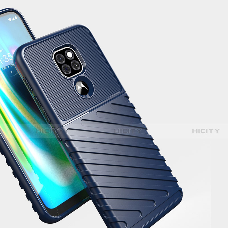 Motorola Moto G9用シリコンケース ソフトタッチラバー ライン カバー モトローラ 