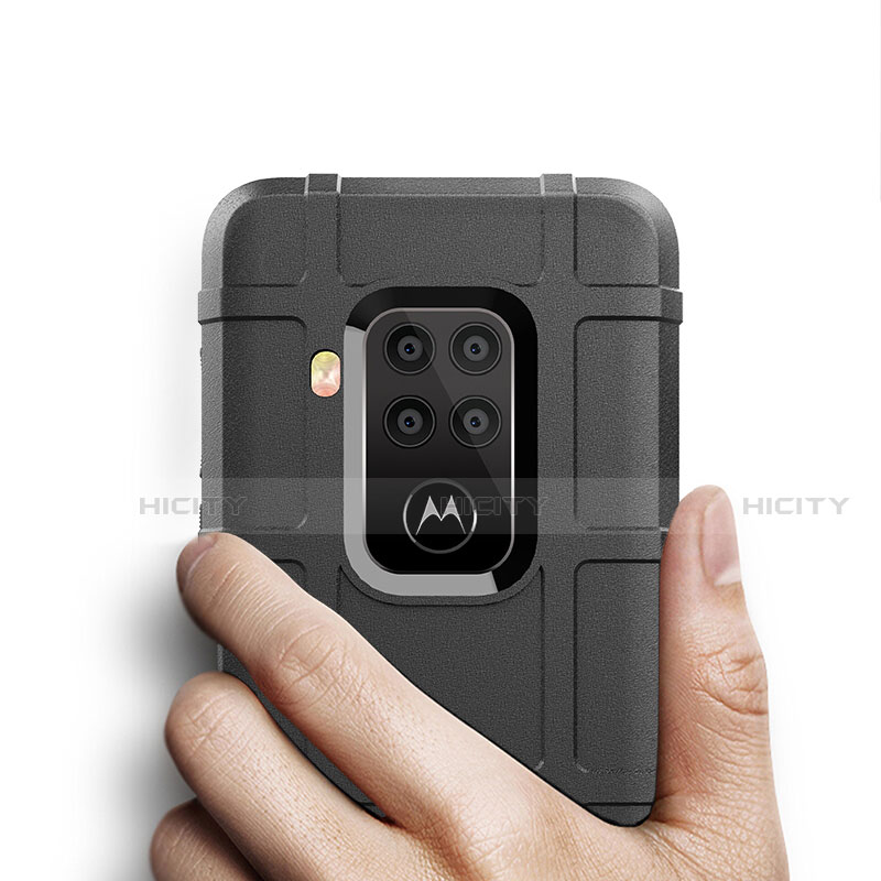 Motorola Moto One Zoom用360度 フルカバー極薄ソフトケース シリコンケース 耐衝撃 全面保護 バンパー モトローラ 