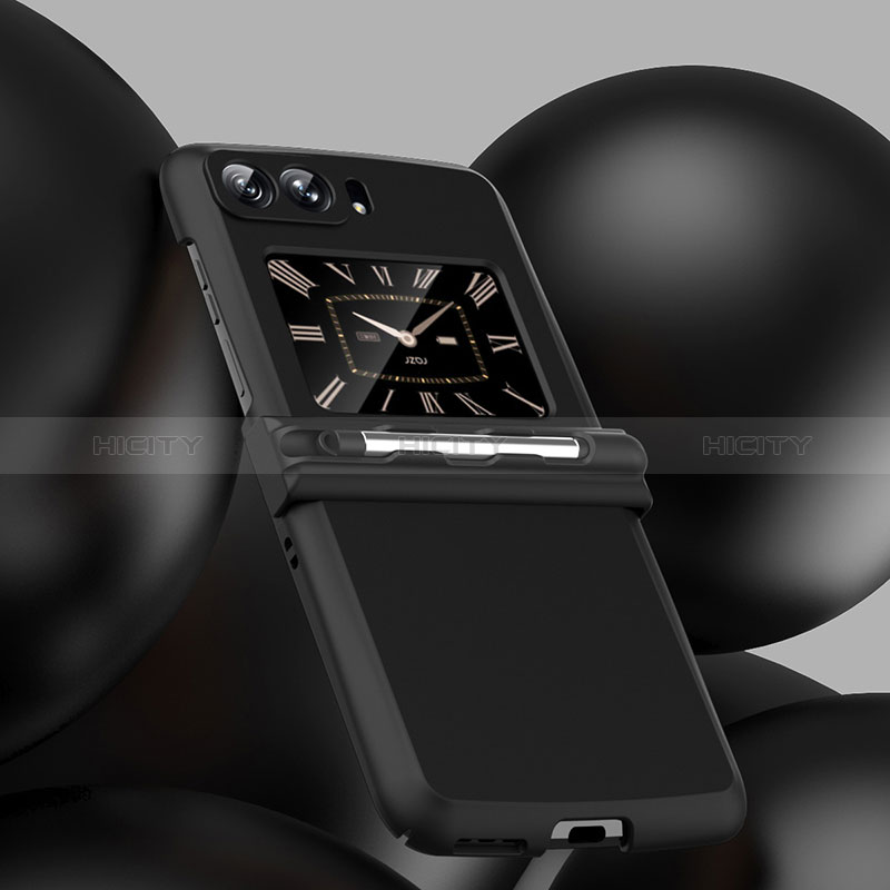 Motorola Moto RAZR (2022) 5G用ハードケース プラスチック 質感もマット カバー P01 モトローラ 