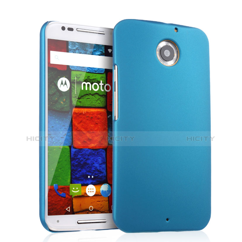 Motorola Moto X (2世代)用ハードケース プラスチック 質感もマット モトローラ ブルー