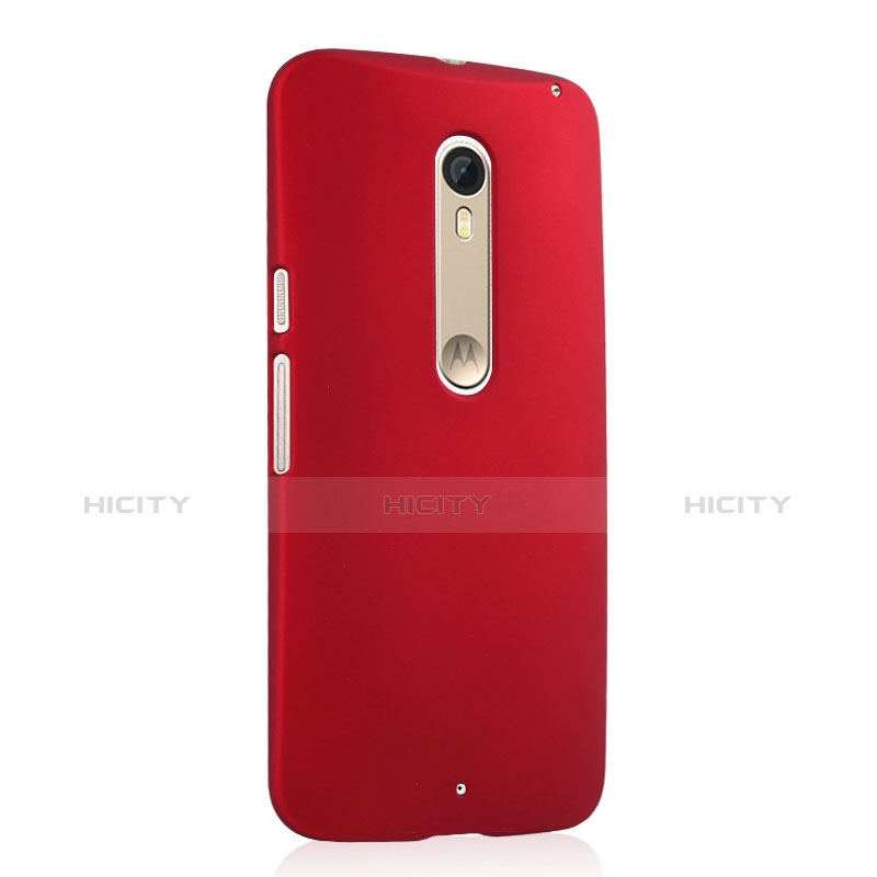 Motorola Moto X Style用ハードケース プラスチック 質感もマット モトローラ レッド