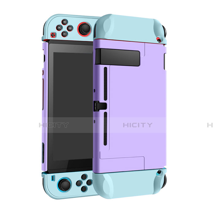 Nintendo Switch用ハードケース プラスチック 質感もマット カバー M02 Nintendo パープル