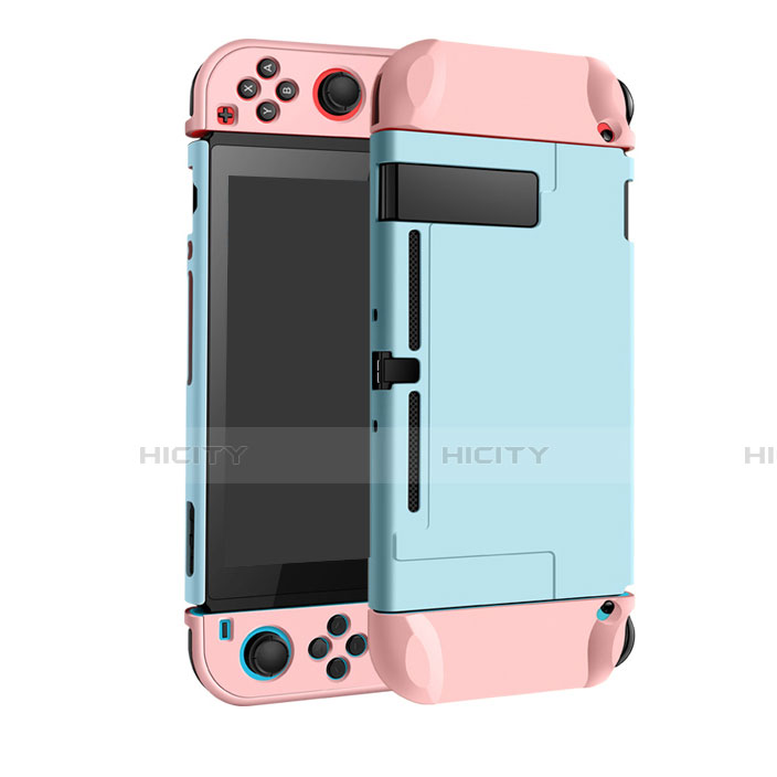 Nintendo Switch用ハードケース プラスチック 質感もマット カバー M02 Nintendo ブルー