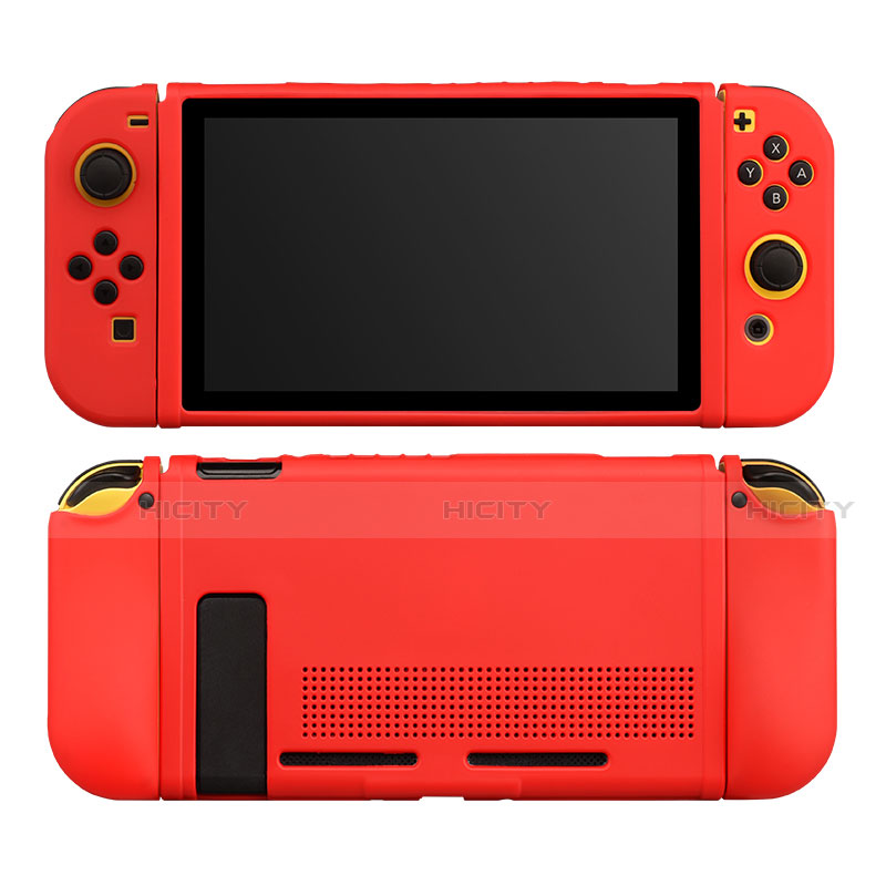 Nintendo Switch用360度 フルカバー極薄ソフトケース シリコンケース 耐衝撃 全面保護 バンパー S01 Nintendo 
