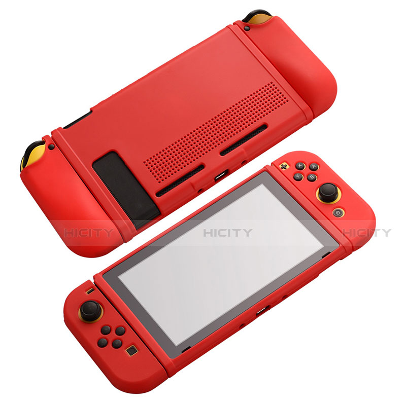 Nintendo Switch用360度 フルカバー極薄ソフトケース シリコンケース 耐衝撃 全面保護 バンパー S01 Nintendo 