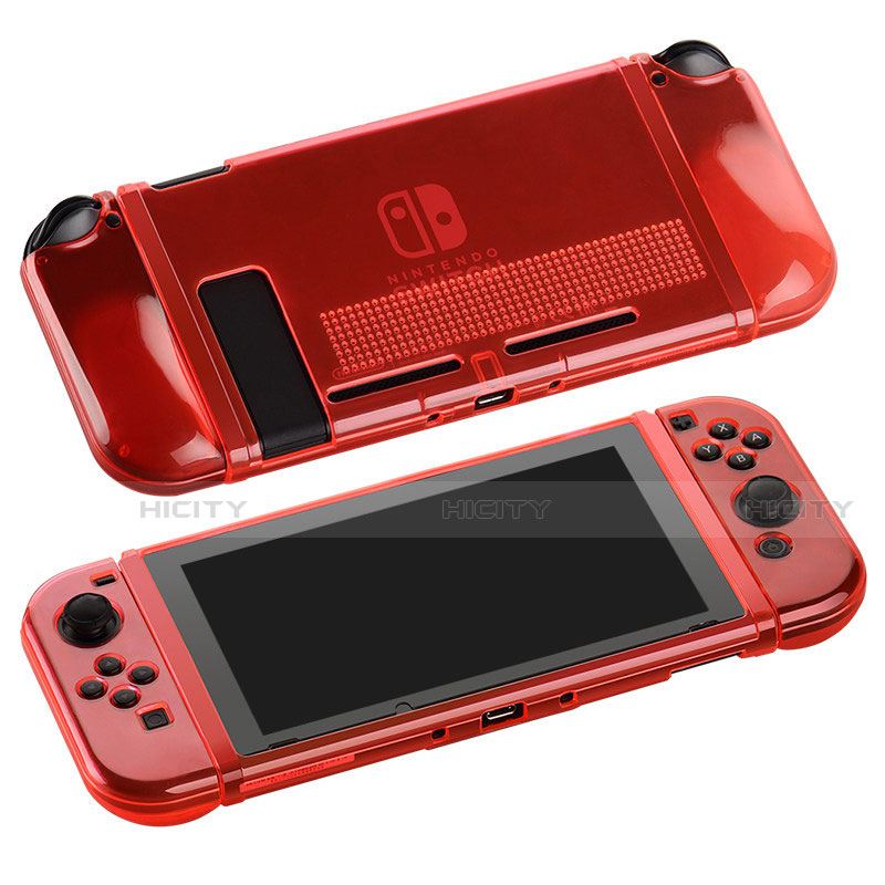 Nintendo Switch用極薄ソフトケース シリコンケース 耐衝撃 全面保護 透明 H01 Nintendo 