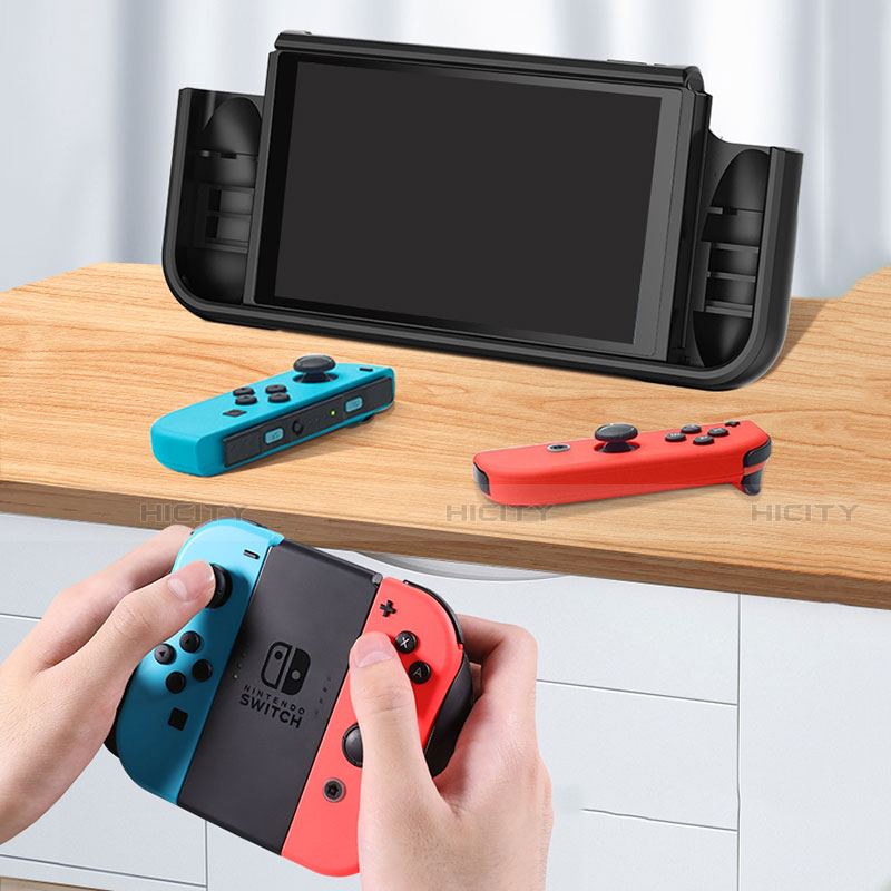 Nintendo Switch用シリコンケース ソフトタッチラバー ライン カバー S01 Nintendo 