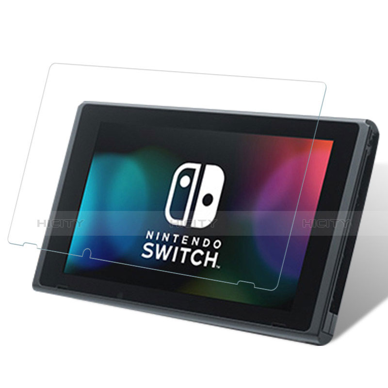Nintendo Switch用強化ガラス 液晶保護フィルム T03 Nintendo クリア