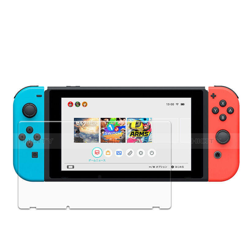 Nintendo Switch用強化ガラス 液晶保護フィルム T04 Nintendo クリア