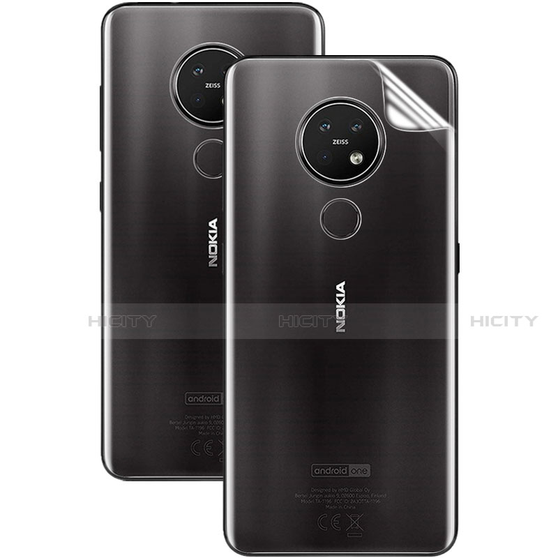 Nokia 7.2用背面保護フィルム 背面フィルム ノキア クリア