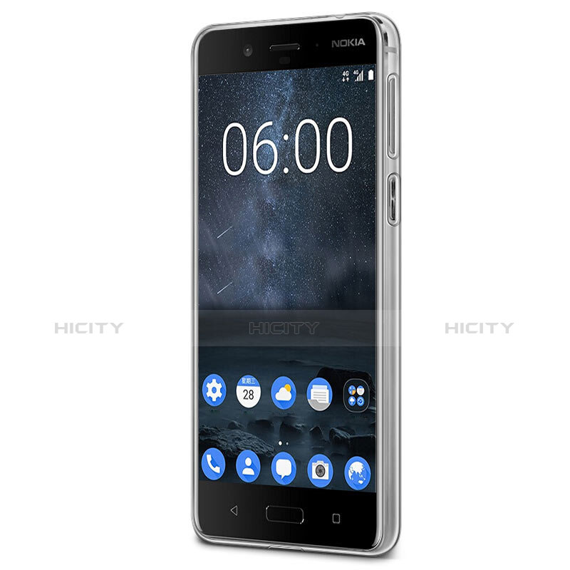 Nokia 8用ハードケース クリスタル クリア透明 ノキア クリア