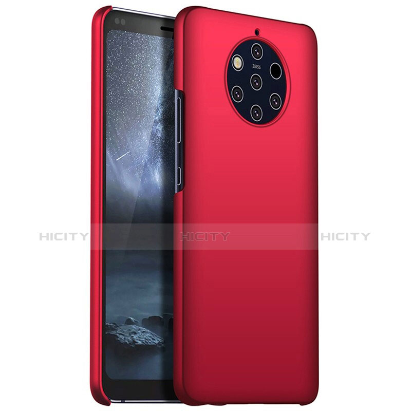 Nokia 9 PureView用ハードケース プラスチック 質感もマット M01 ノキア レッド