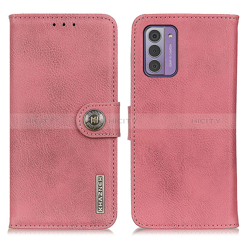 Nokia G42 5G用手帳型 レザーケース スタンド カバー K02Z ノキア ピンク