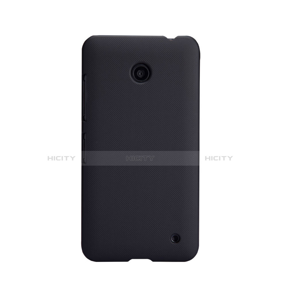 Nokia Lumia 630用ハードケース プラスチック 質感もマット ノキア ブラック