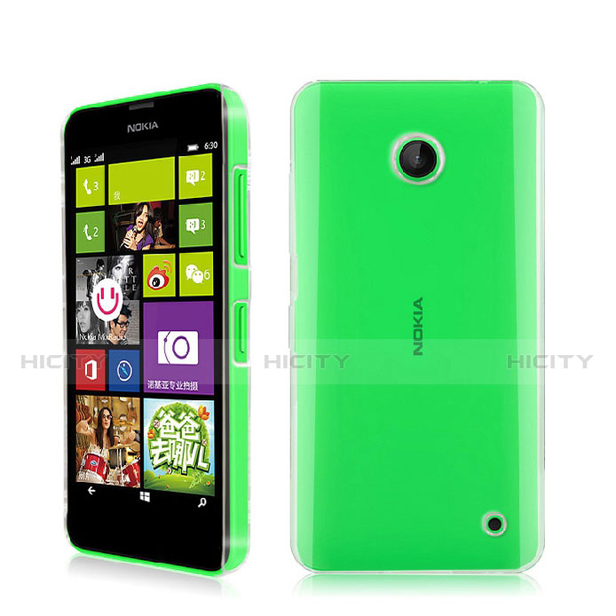 Nokia Lumia 630用ハードケース クリスタル クリア透明 ノキア クリア