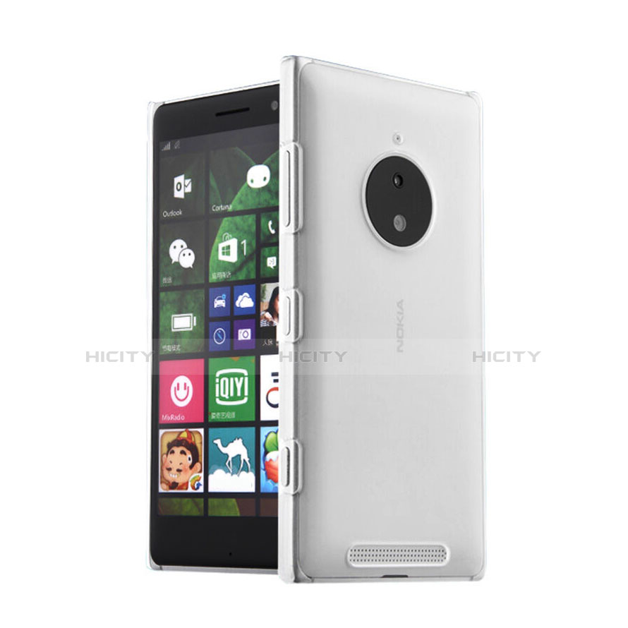 Nokia Lumia 830用ハードケース クリスタル クリア透明 ノキア クリア