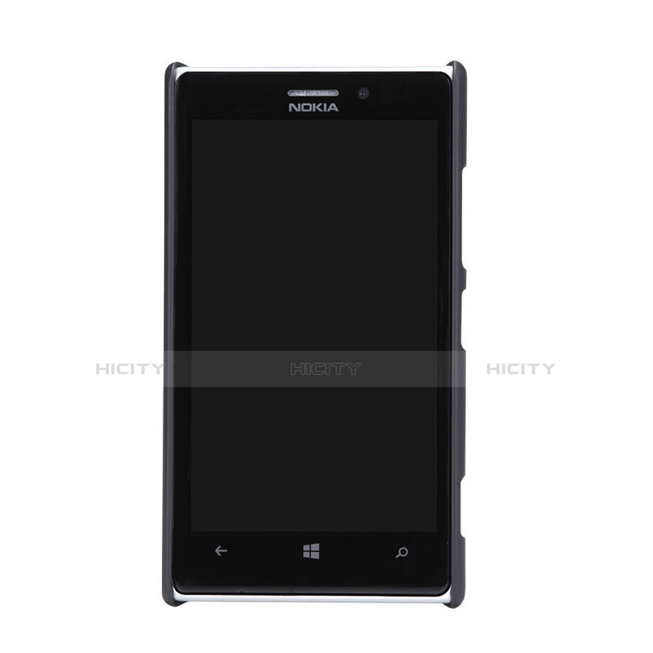 Nokia Lumia 925用ハードケース プラスチック 質感もマット ノキア ブラック