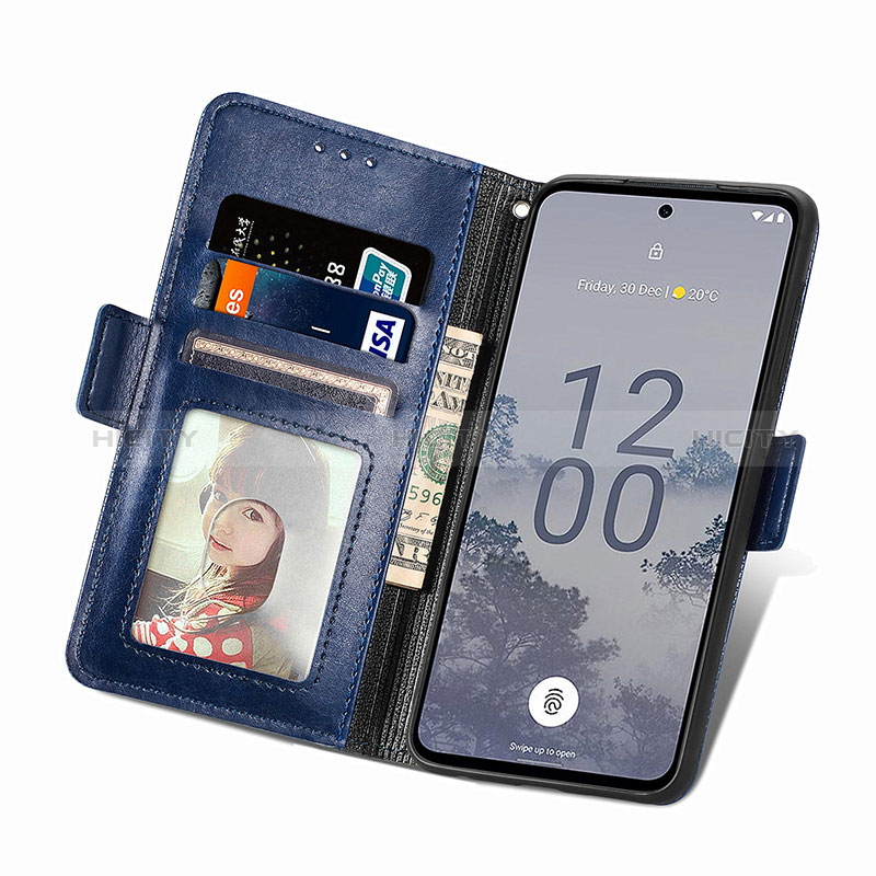 Nokia X30 5G用手帳型 レザーケース スタンド カバー S03D ノキア 