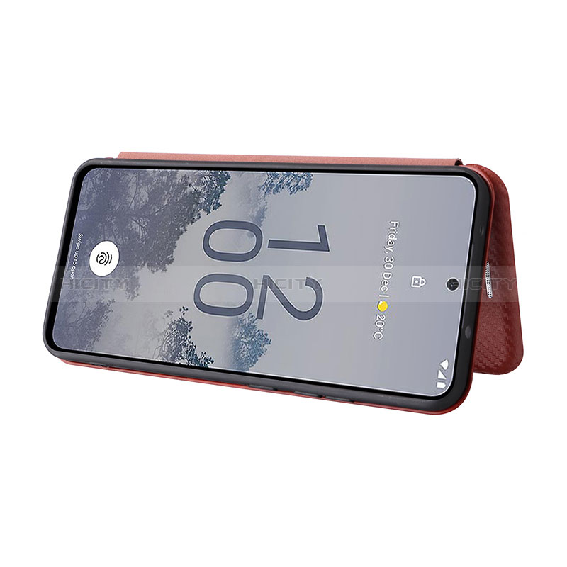 Nokia X30 5G用手帳型 レザーケース スタンド カバー L04Z ノキア 