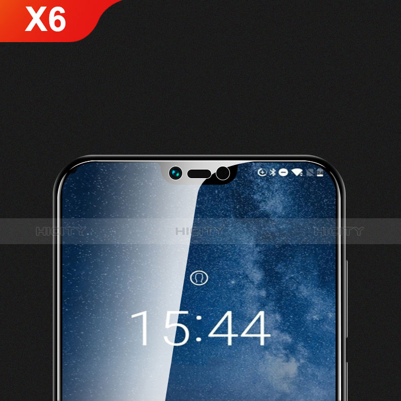 Nokia X6用強化ガラス 液晶保護フィルム T01 ノキア クリア