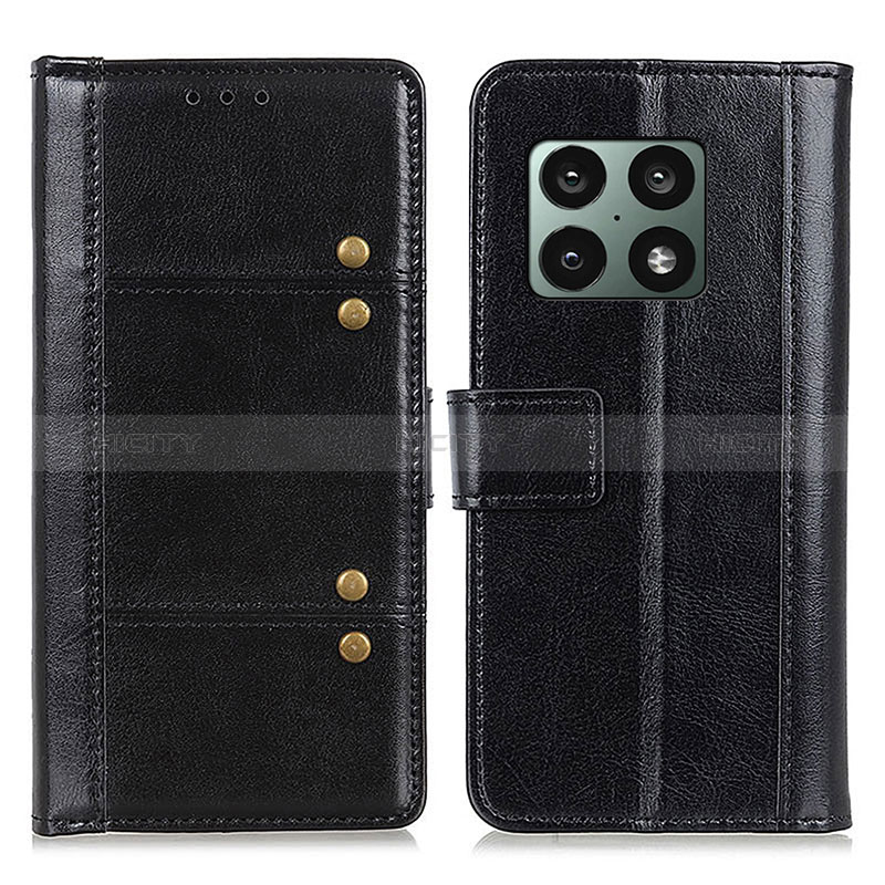 OnePlus 10 Pro 5G用手帳型 レザーケース スタンド カバー M06L OnePlus ブラック