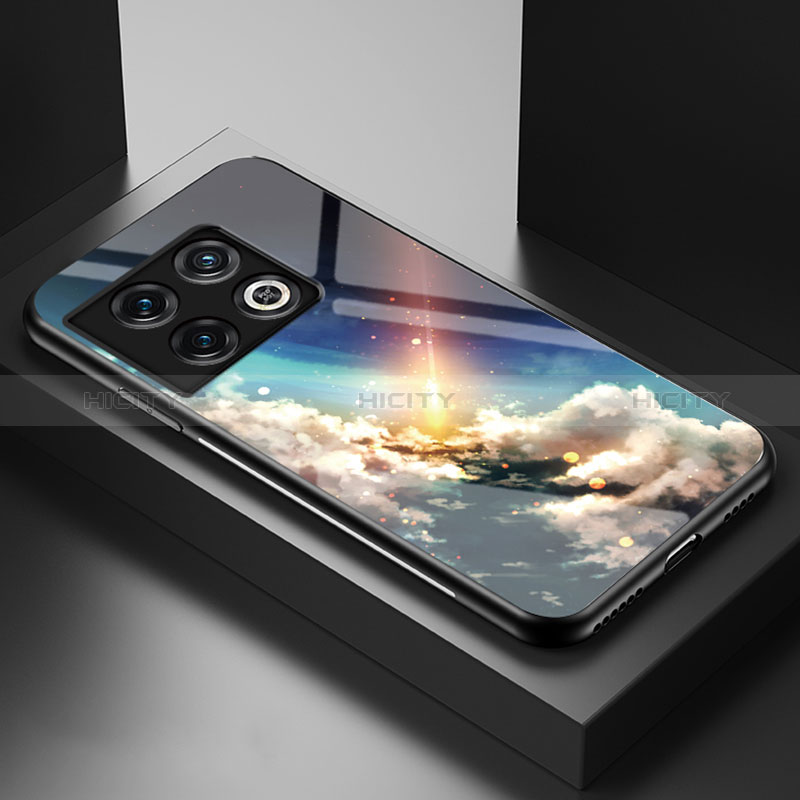 OnePlus 10 Pro 5G用ハイブリットバンパーケース プラスチック パターン 鏡面 カバー LS2 OnePlus 