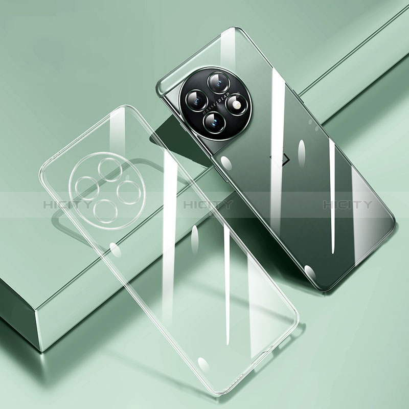 OnePlus 11 5G用極薄ソフトケース シリコンケース 耐衝撃 全面保護 クリア透明 H02 OnePlus 