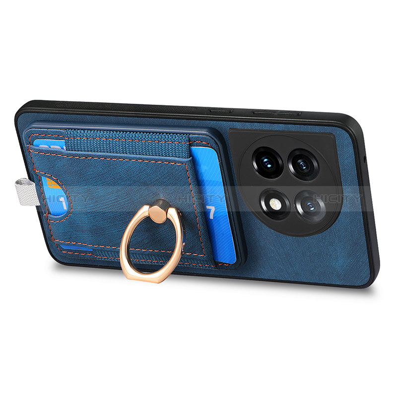 OnePlus 11 5G用シリコンケース ソフトタッチラバー レザー柄 カバー SD2 OnePlus 