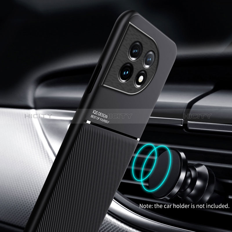 OnePlus 11R 5G用極薄ソフトケース シリコンケース 耐衝撃 全面保護 マグネット式 バンパー OnePlus 