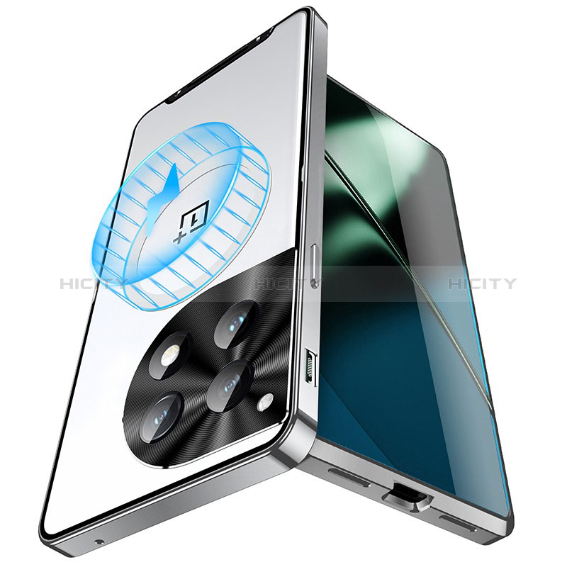 OnePlus 12 5G用ケース 高級感 手触り良い メタル兼プラスチック バンパー Mag-Safe 磁気 Magnetic LK1 OnePlus 