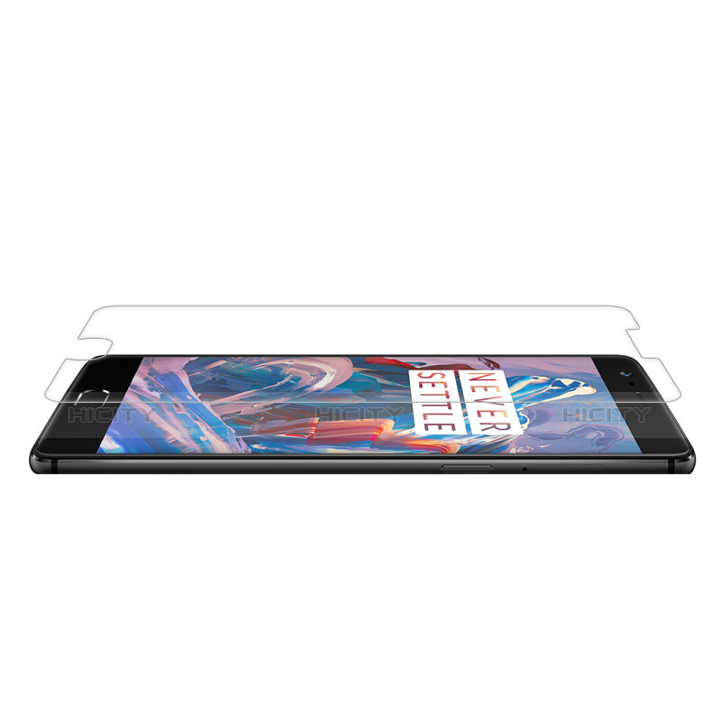 OnePlus 3用強化ガラス 液晶保護フィルム T01 OnePlus クリア