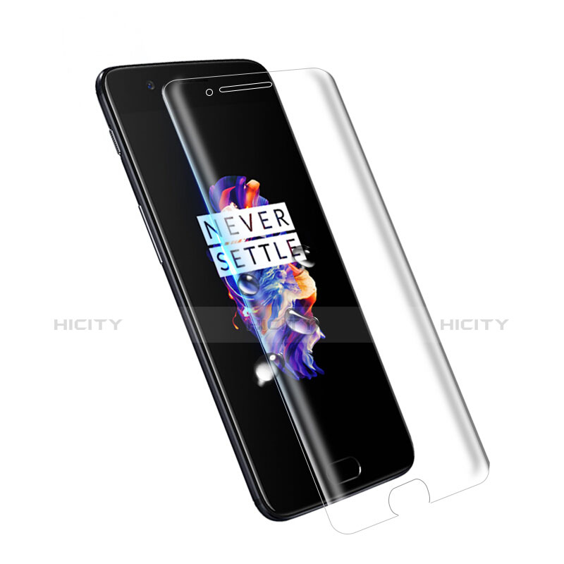 OnePlus 5用強化ガラス 液晶保護フィルム T05 OnePlus クリア