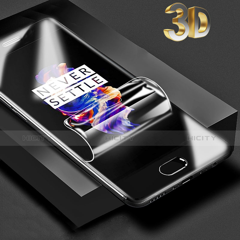 OnePlus 5用強化ガラス 液晶保護フィルム T02 OnePlus クリア