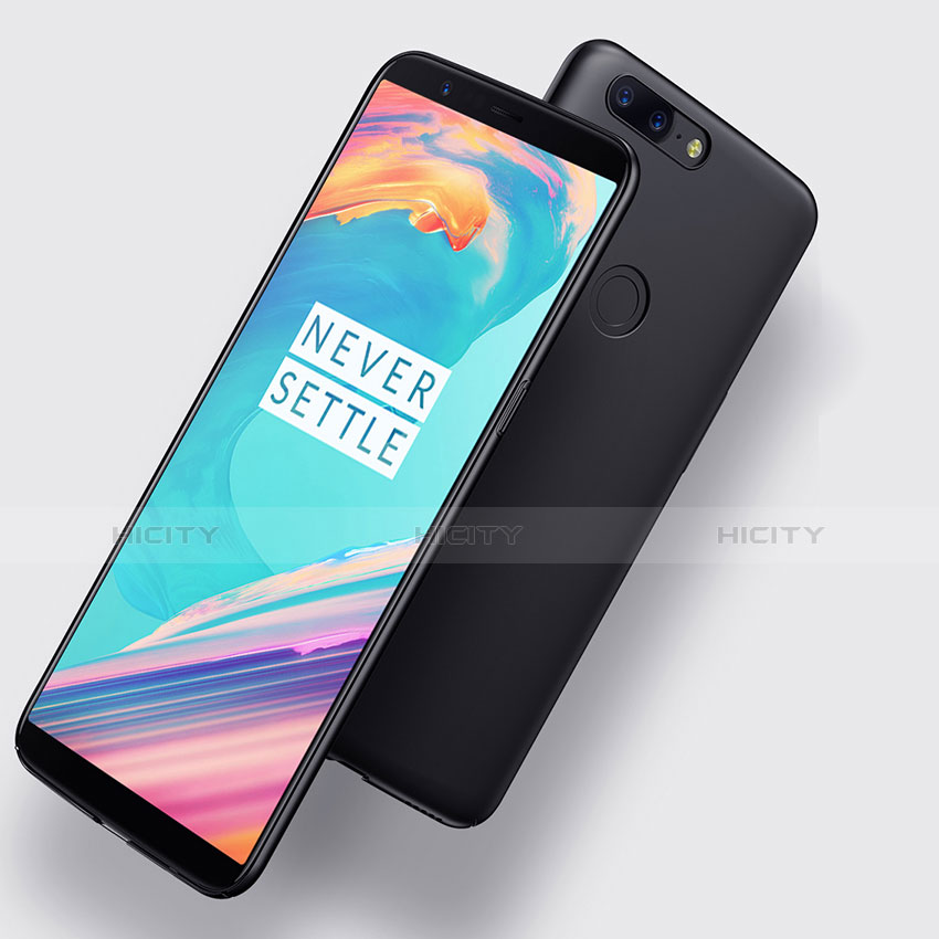 OnePlus 5T A5010用ハードケース プラスチック 質感もマット M02 OnePlus ブラック