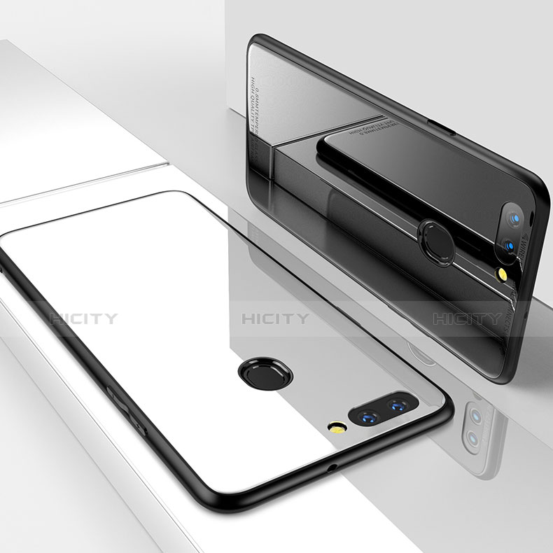 OnePlus 5T A5010用ハイブリットバンパーケース プラスチック 鏡面 カバー OnePlus 