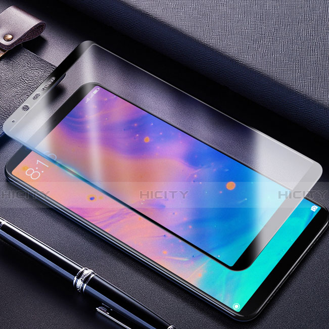 OnePlus 5T A5010用強化ガラス フル液晶保護フィルム アンチグレア ブルーライト OnePlus ホワイト