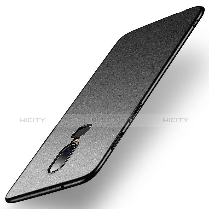 OnePlus 6用ハードケース プラスチック 質感もマット M01 OnePlus ブラック