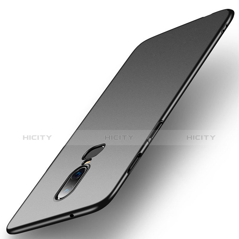 OnePlus 6用ハードケース プラスチック 質感もマット M02 OnePlus ブラック